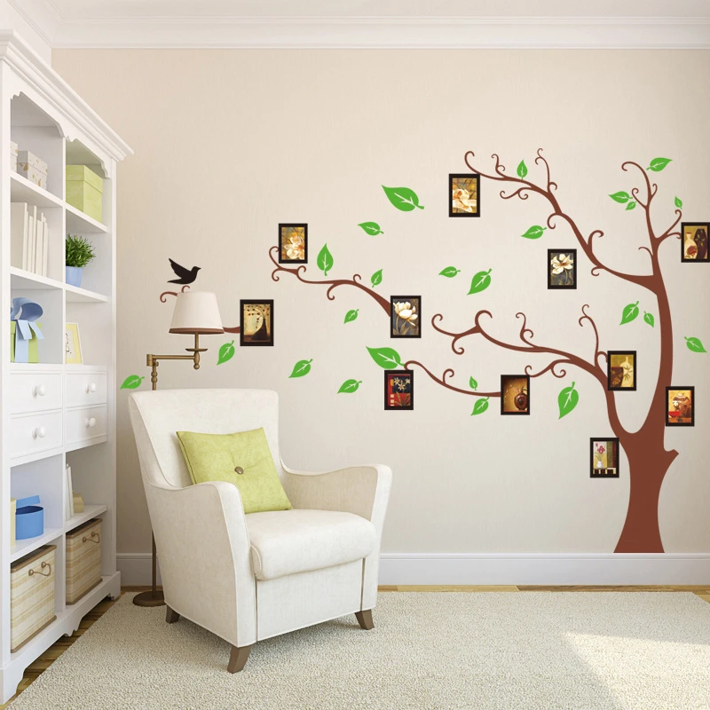 Picture Frames Green Leaves Tree Wall Sticker For Office Living Room Home Decoration Diy Plant Mural Art Decals Wall Posters
Picture Frames Green Leaves Tree Wall Sticker For Office Living Room Home Decoration Diy Plant Mural Art Decals Wall Posters
