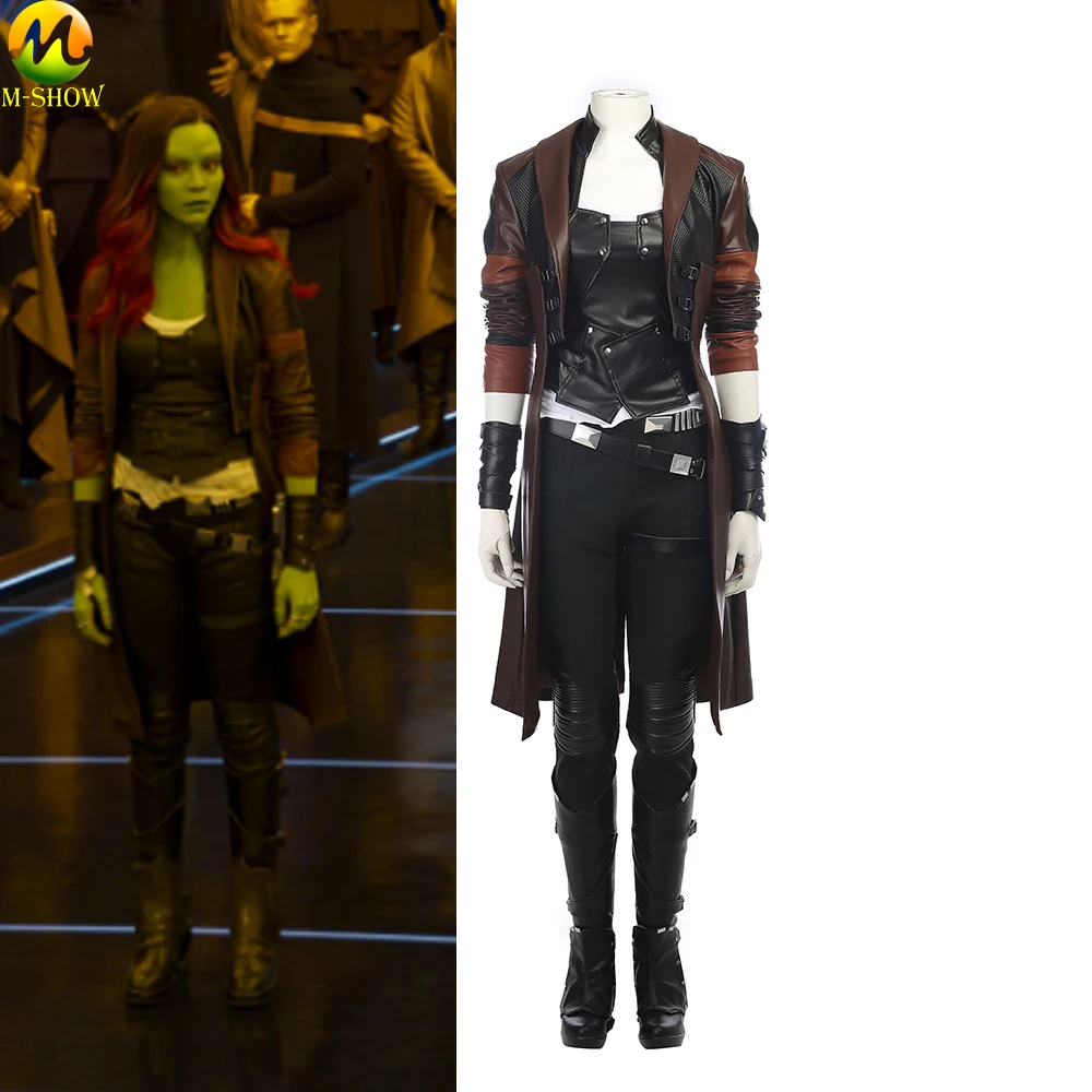 Guardians of The Galaxy 2 Cosplay Costume Adult Women Gamora Cosplay Costume Full Set For Halloween Custom Made
Guardians of The Galaxy 2 Cosplay Costume Adult Women Gamora Cosplay Costume Full Set For Halloween Custom Made