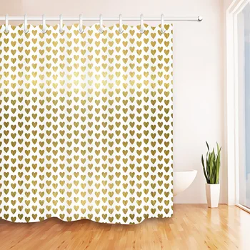 LB 100% Polyester Waterproof Heart Shower Curtain Bathroom Curtains with 12 Hooks for Home Decoration Mildewproof Bath Screens
LB 100% Polyester Waterproof Heart Shower Curtain Bathroom Curtains with 12 Hooks for Home Decoration Mildewproof Bath Screens
