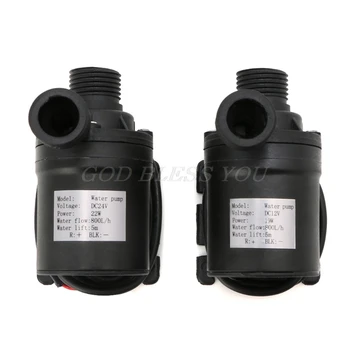 800L/H 5m DC 12V 24V Solar Brushless Motor Water Circulation Water Pump Submersibles Water Pumps Drop Shipping
800L/H 5m DC 12V 24V Solar Brushless Motor Water Circulation Water Pump Submersibles Water Pumps Drop Shipping