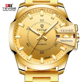 New 2018 Tevise Men Mechanical Watch Automatic Date Fashion Luxury Waterproof Gold Clock Male Sport Business Clock Reloj Hombre
New 2018 Tevise Men Mechanical Watch Automatic Date Fashion Luxury Waterproof Gold Clock Male Sport Business Clock Reloj Hombre