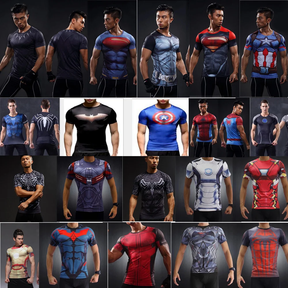 superman tight t shirt
