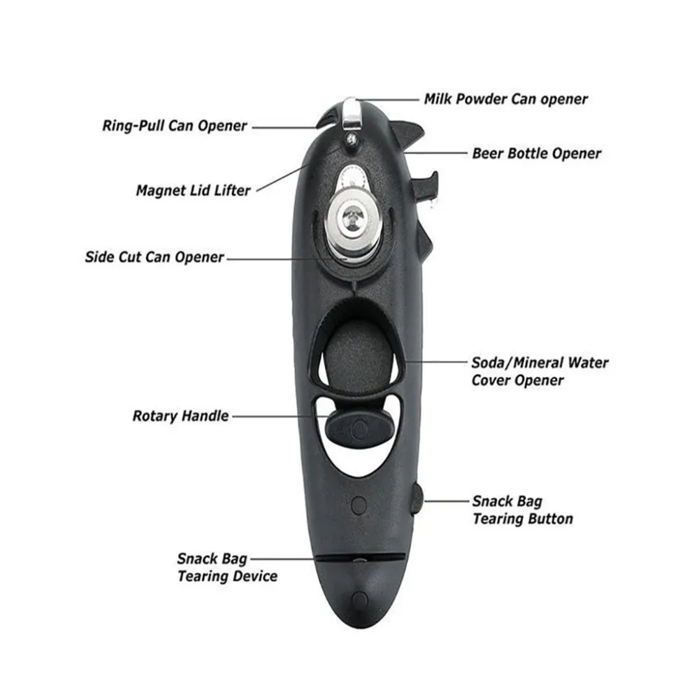 Can Opener Kitchen Tool Kitchen Manual Tool Multifunction 8In1 Manual Bottle Jar Portable quality Multifunction Stainless Steel
Can Opener Kitchen Tool Kitchen Manual Tool Multifunction 8In1 Manual Bottle Jar Portable quality Multifunction Stainless Steel
