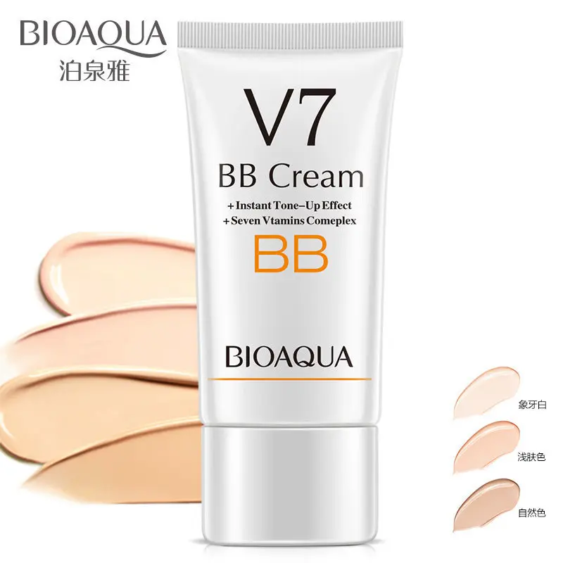 BIOAQUA brand V7 BB Creams Natural Air Cushion Long Lasting Makeup Concealer Brighten Waterproof CC Creams Sun Block skin care
BIOAQUA brand V7 BB Creams Natural Air Cushion Long Lasting Makeup Concealer Brighten Waterproof CC Creams Sun Block skin care