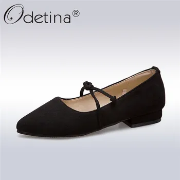 Odetina 2019 New Fashion Basic Women Low Heeled Shoes Pointed Toe Slip On Casual Shoes Chunky Heels Leisure Pumps Big Size 32-43
Odetina 2019 New Fashion Basic Women Low Heeled Shoes Pointed Toe Slip On Casual Shoes Chunky Heels Leisure Pumps Big Size 32-43