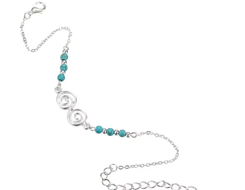 Bohemia style beach spiral anklet groot luxury halhal
Bohemia style beach spiral anklet groot luxury halhal