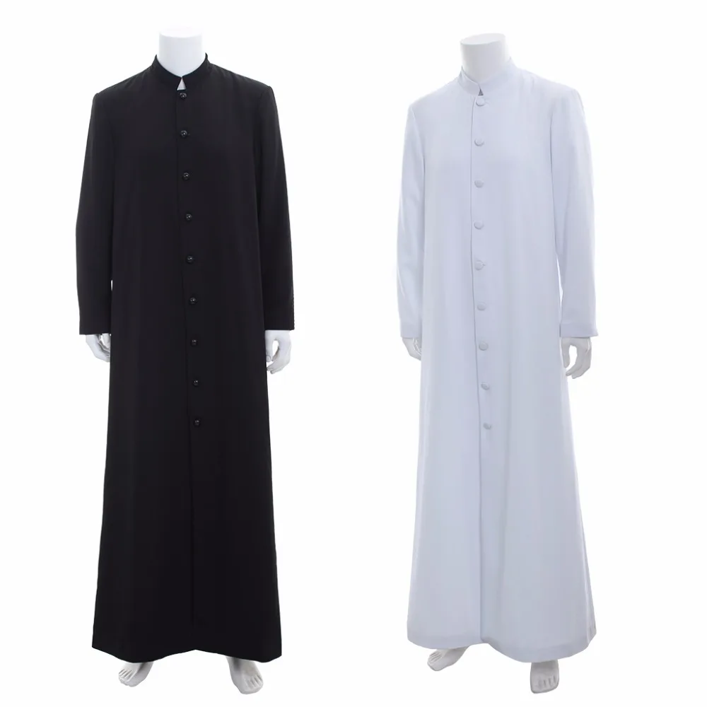 Cosplaydiy Medieval Wicca Pagan Ritual Robe Costume Clergy Cassock Roman Orthodox Long Tabard Robe Single Breasted Button Coat
Cosplaydiy Medieval Wicca Pagan Ritual Robe Costume Clergy Cassock Roman Orthodox Long Tabard Robe Single Breasted Button Coat