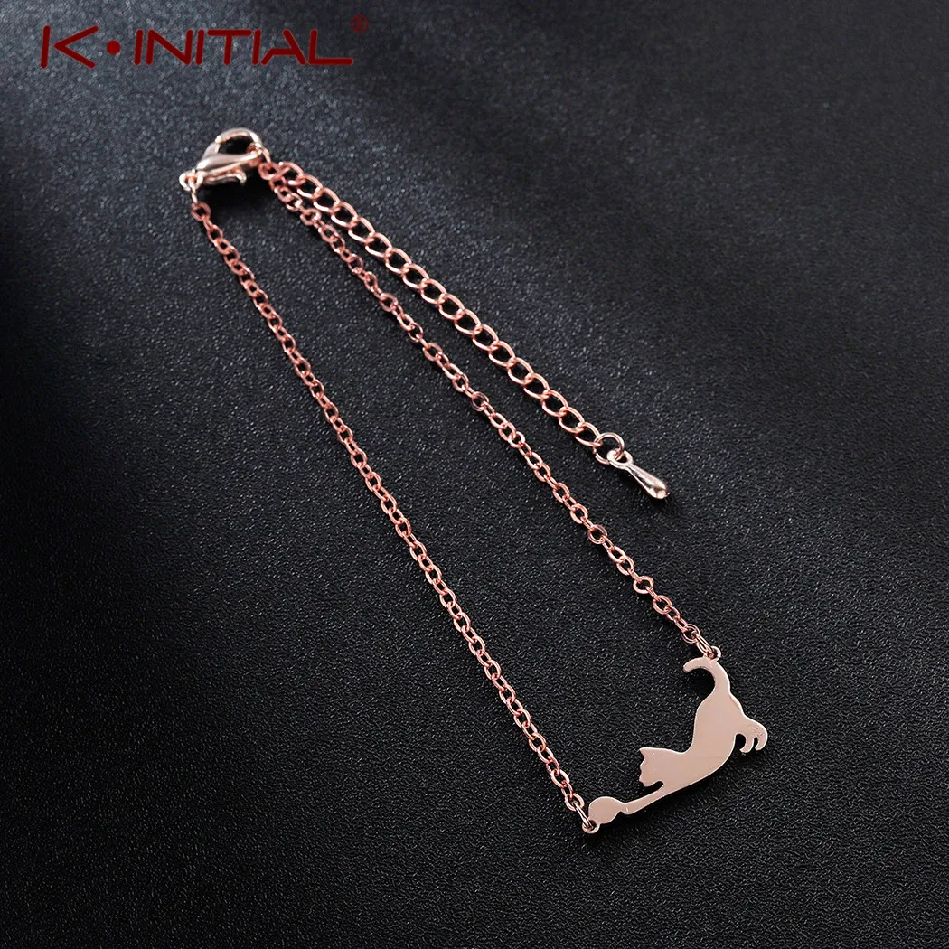 Kinitial Stainless Steel Bracelet Cat with Ball Lovely Adjustable Bracelets & Bangles Cuff Bracelet Mujer Jewelery Party Gifts
Kinitial Stainless Steel Bracelet Cat with Ball Lovely Adjustable Bracelets & Bangles Cuff Bracelet Mujer Jewelery Party Gifts