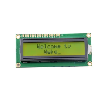 Wholesale 20PCS LCD1602 1602 module Yellow screen 16x2 Character LCD Display Module
Wholesale 20PCS LCD1602 1602 module Yellow screen 16x2 Character LCD Display Module