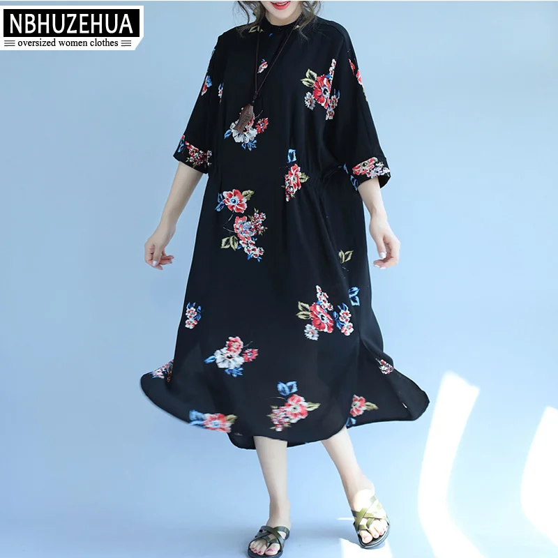 NBHUZEHUA 7G572 Women's Black Chiffon Dress Vintage Floral Long Dress Big Size Dress Plus Size Dress For Women 4XL 5XL 6XL
NBHUZEHUA 7G572 Women's Black Chiffon Dress Vintage Floral Long Dress Big Size Dress Plus Size Dress For Women 4XL 5XL 6XL