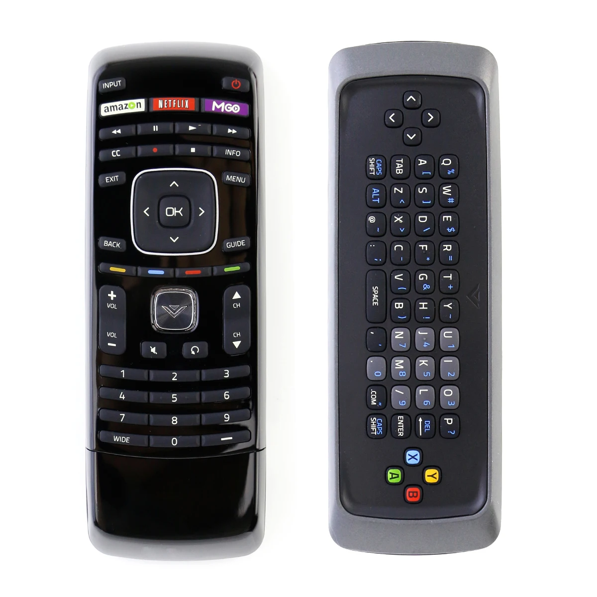 New XRT302 Qwerty Keyboard Remote Control fits for Vizio TV E650i-A2 D650i-B2 M420SV M470SV M550SV M320SR M370SR M420SR E3D320VX
New XRT302 Qwerty Keyboard Remote Control fits for Vizio TV E650i-A2 D650i-B2 M420SV M470SV M550SV M320SR M370SR M420SR E3D320VX