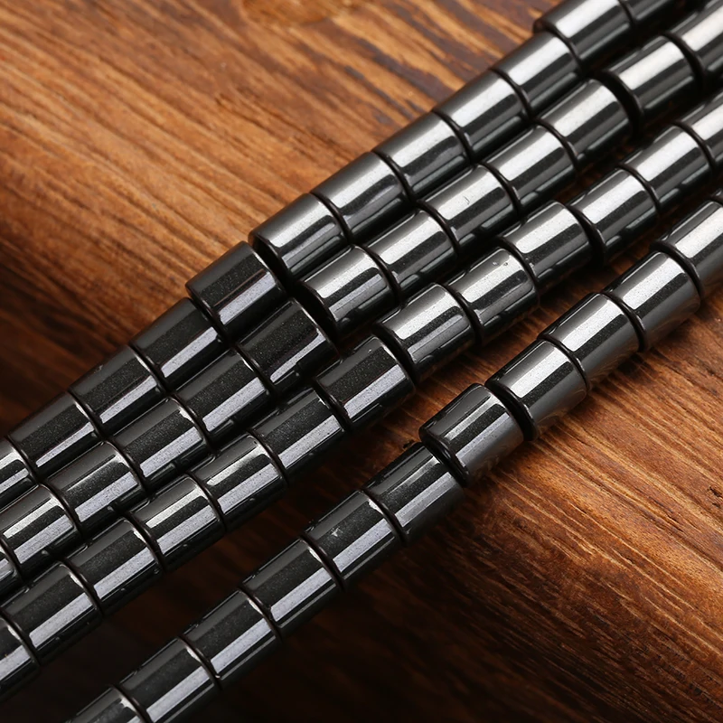 KANGKANG wholesale Black Hematite Tube loose spacer Beads For Bracelets Necklace Making 16" per Strand 4mm 6mm Pick Size
KANGKANG wholesale Black Hematite Tube loose spacer Beads For Bracelets Necklace Making 16" per Strand 4mm 6mm Pick Size