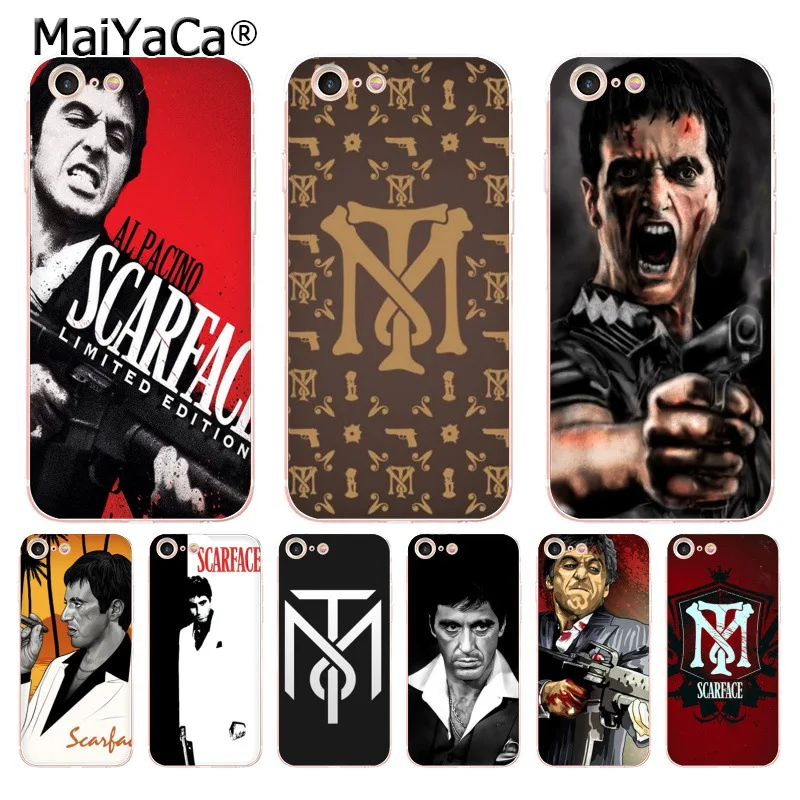 MaiYaCa Scarface Tony Montana Cute Phone Accessories Case for Apple iPhone 8 7 6 6S Plus X 5 5S SE 5C case Cover
MaiYaCa Scarface Tony Montana Cute Phone Accessories Case for Apple iPhone 8 7 6 6S Plus X 5 5S SE 5C case Cover