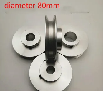 Aluminium alloy A belt pulley Trigonometric pulley model Motor belt disc Type BC diameter 80mm, Small motor drive wheel
Aluminium alloy A belt pulley Trigonometric pulley model Motor belt disc Type BC diameter 80mm, Small motor drive wheel