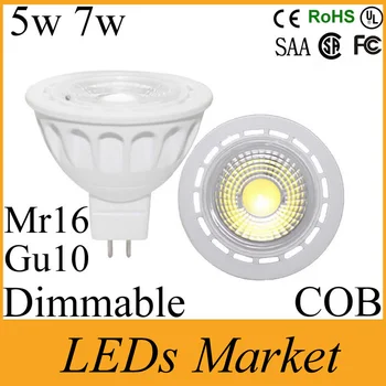 High power CREE 5W 7W Cob LED Spotlight Dimmable GU10 Bulb MR16 Led Bulb Lamp Spot light led downlight led lighting 110-240v 12v
High power CREE 5W 7W Cob LED Spotlight Dimmable GU10 Bulb MR16 Led Bulb Lamp Spot light led downlight led lighting 110-240v 12v
