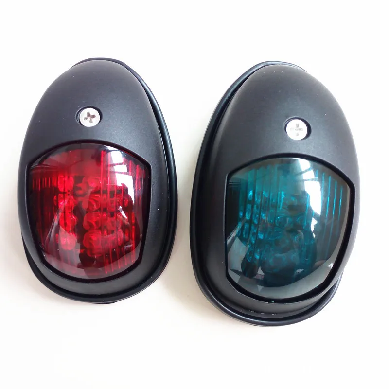 2Pcs Red and Green 12V Marine Boat Yacht LED Navigation Light Red Green Starboard/Port Light Bow Side Lamp
2Pcs Red and Green 12V Marine Boat Yacht LED Navigation Light Red Green Starboard/Port Light Bow Side Lamp