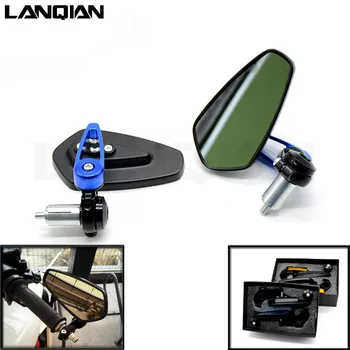 Motorcycle Mirrors Handle Bar End Side Rearview Mirrors Blue Glass Cafe Racer For Ducati XDiavel S 1100S 1092 848 Accessories
Motorcycle Mirrors Handle Bar End Side Rearview Mirrors Blue Glass Cafe Racer For Ducati XDiavel S 1100S 1092 848 Accessories