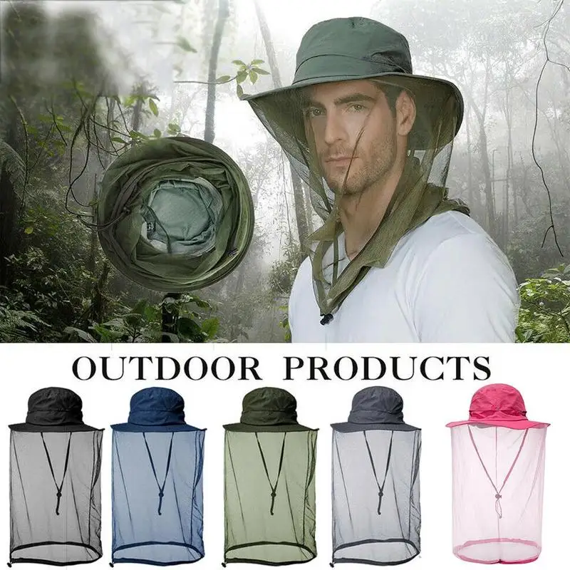 Outdoor Anti-mosquito Mask Hat with Head Net Mesh Face Protection Jungle Collecting Honey Protection For Hiking Riding Fishing
Outdoor Anti-mosquito Mask Hat with Head Net Mesh Face Protection Jungle Collecting Honey Protection For Hiking Riding Fishing
