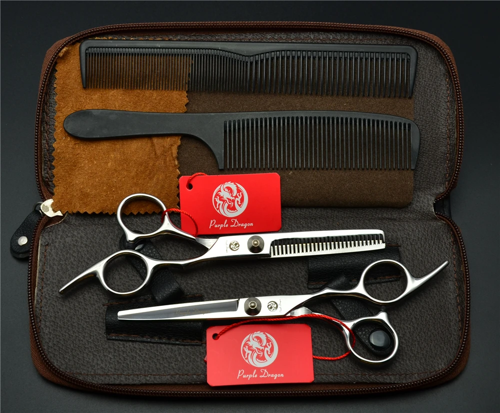 1001Z 4Pcs Set 6'' 4 Colors Purple Dragon Hairdressing Scissors Barber Cutting Scissors Thinning Shears Human Hair Scissors Suit
1001Z 4Pcs Set 6'' 4 Colors Purple Dragon Hairdressing Scissors Barber Cutting Scissors Thinning Shears Human Hair Scissors Suit