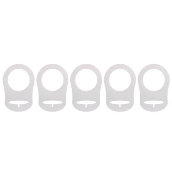 5Pcs Luminous Silicone Pacifier Baby Dummy Pacifier Holder Clip Adapter Rings Chupeta Pacifier Clips
5Pcs Luminous Silicone Pacifier Baby Dummy Pacifier Holder Clip Adapter Rings Chupeta Pacifier Clips