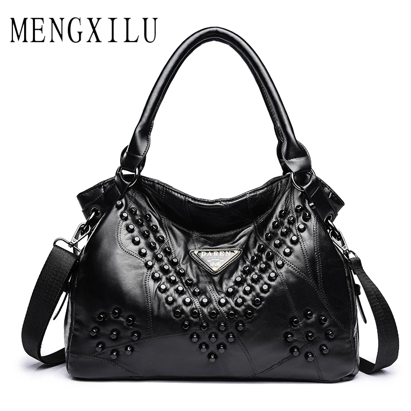 MENGXILU Brand Women Leather Handbags Fashion Leather Shoulder Crossbody Bag For Women Large Capacity Casual Bag Sac A Main 2018
MENGXILU Brand Women Leather Handbags Fashion Leather Shoulder Crossbody Bag For Women Large Capacity Casual Bag Sac A Main 2018