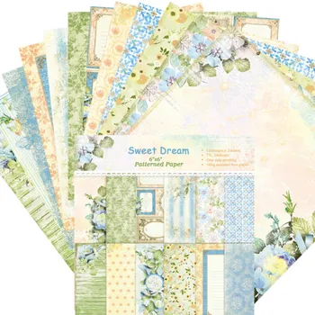 DIY Scrapbook Kit 6" Designer Sweet Dream Patterned Paper Collection 24 Sheet Pads Background Papers Card Making Craft Patterned
DIY Scrapbook Kit 6" Designer Sweet Dream Patterned Paper Collection 24 Sheet Pads Background Papers Card Making Craft Patterned