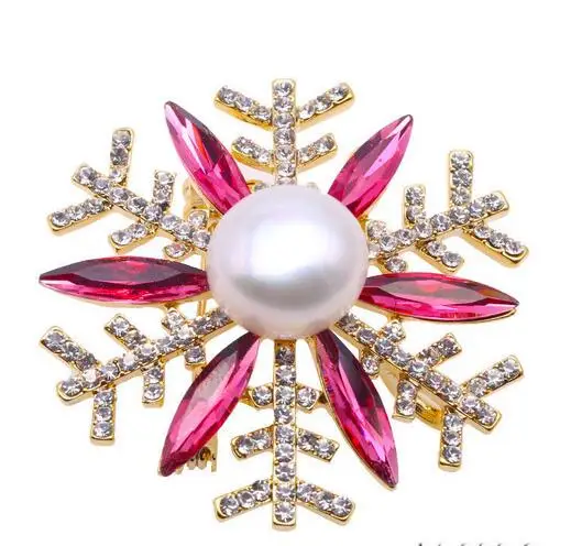 Wholesale price ^^^ Beautiful 12-13mm White Freshwater Pearl Snowflake Style Brooch Pendant Jewelry
Wholesale price ^^^ Beautiful 12-13mm White Freshwater Pearl Snowflake Style Brooch Pendant Jewelry