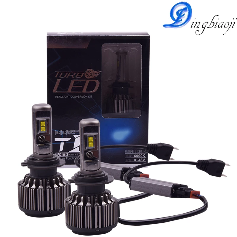 T1 lights of canbus 60W 8000LM car headlight bulbs H1 H3 H7 H11 9005 9006 LED car lights H4 Hi-Low beam auto headlights styling
T1 lights of canbus 60W 8000LM car headlight bulbs H1 H3 H7 H11 9005 9006 LED car lights H4 Hi-Low beam auto headlights styling