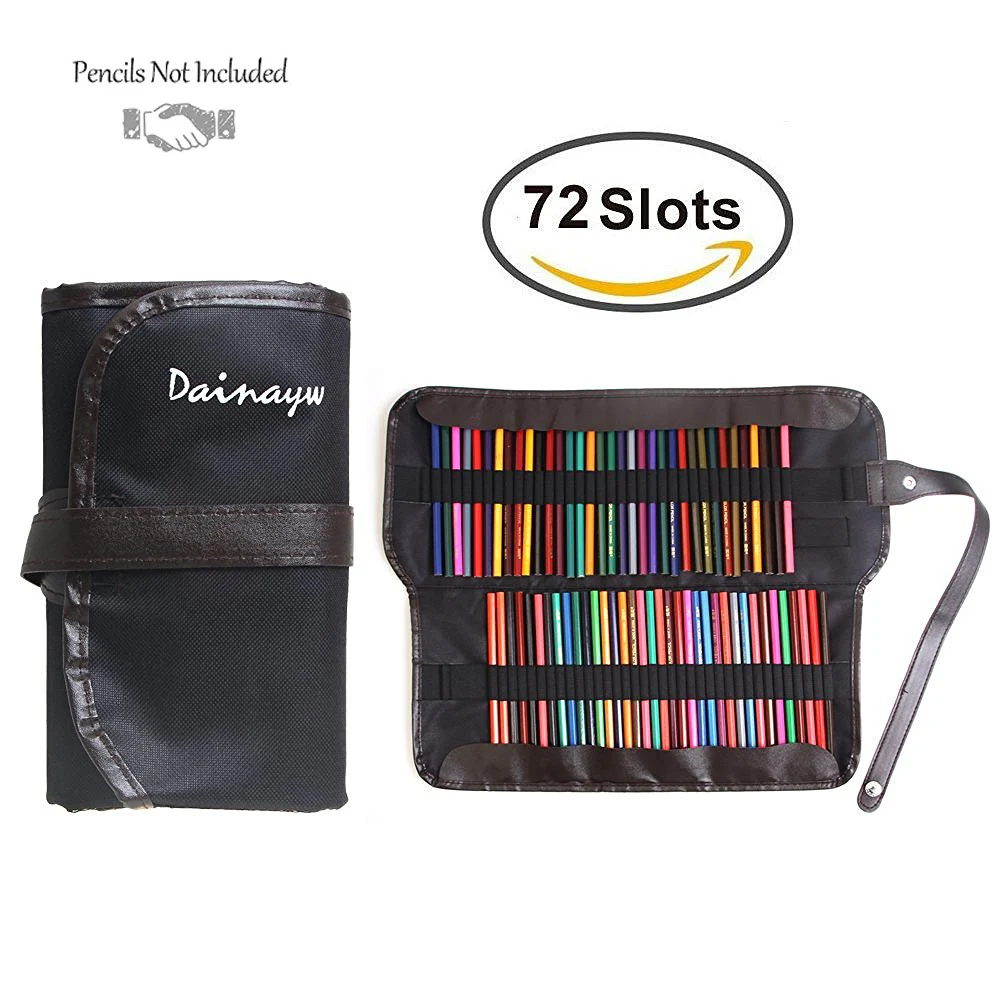 72 Pencil Holder Colored Pencil Bag Art Professional Canvas Roll School Pencil Case For Storage Escolar Estuche Box Stationery
72 Pencil Holder Colored Pencil Bag Art Professional Canvas Roll School Pencil Case For Storage Escolar Estuche Box Stationery