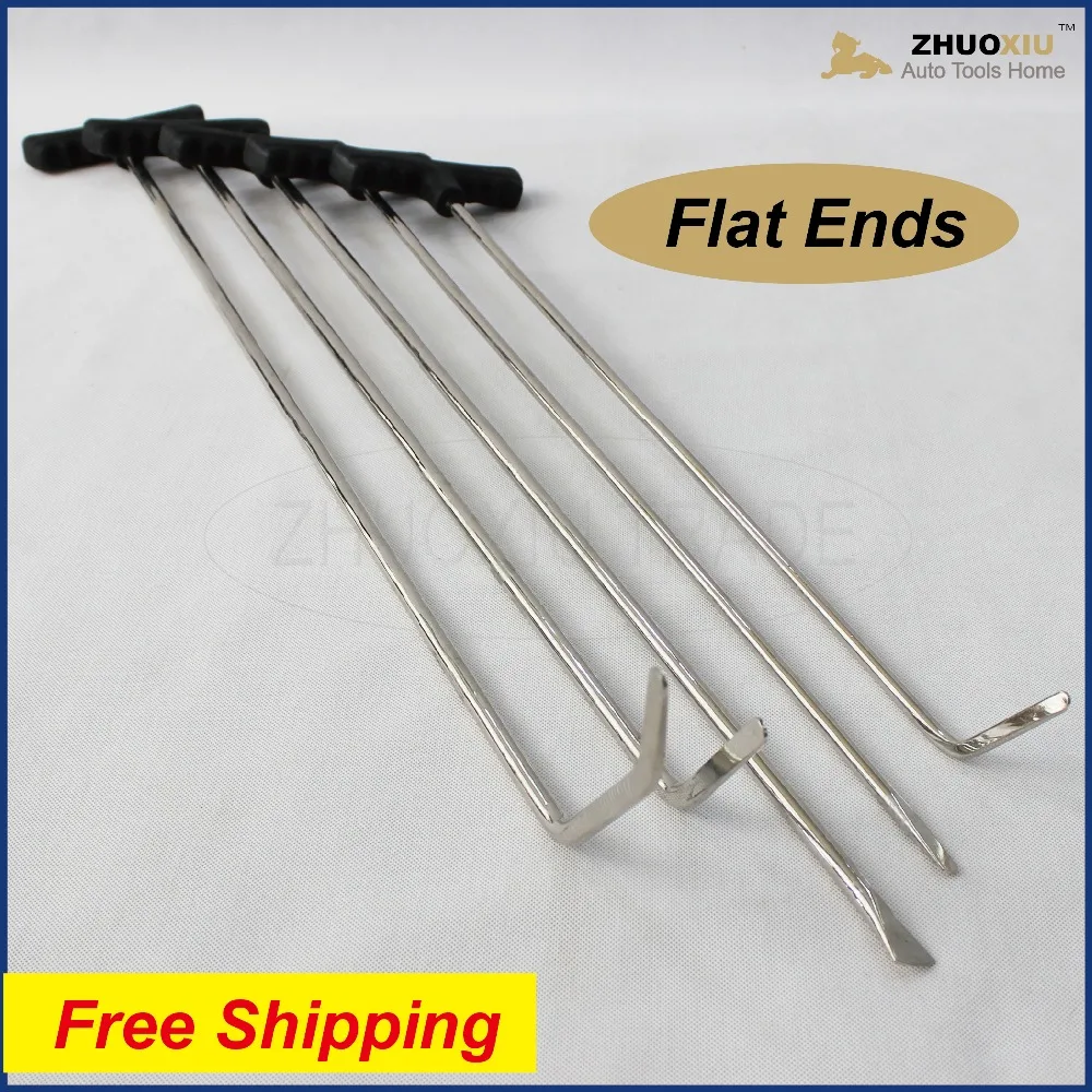 Auto PDR Paintless Hail Rods Kit Flat End Dent Puller Repair Tools dents push rods prybar hood panel door hook bar pull bar diy
Auto PDR Paintless Hail Rods Kit Flat End Dent Puller Repair Tools dents push rods prybar hood panel door hook bar pull bar diy