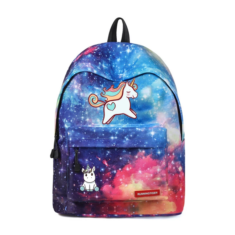 WISHOT Cute Cartoon unicorn Dab Backpack School Bags Travel Bag for teenagers girls Female Stars Universe Space Galaxy printing
WISHOT Cute Cartoon unicorn Dab Backpack School Bags Travel Bag for teenagers girls Female Stars Universe Space Galaxy printing