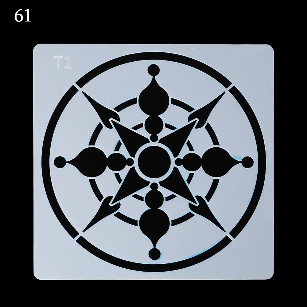 1P DIY Craft Mandala Auxiliary Layering Stencils Walls Painting Scrapbooking Stamp Album Decor Embossing Paper Card Template#61
1P DIY Craft Mandala Auxiliary Layering Stencils Walls Painting Scrapbooking Stamp Album Decor Embossing Paper Card Template#61