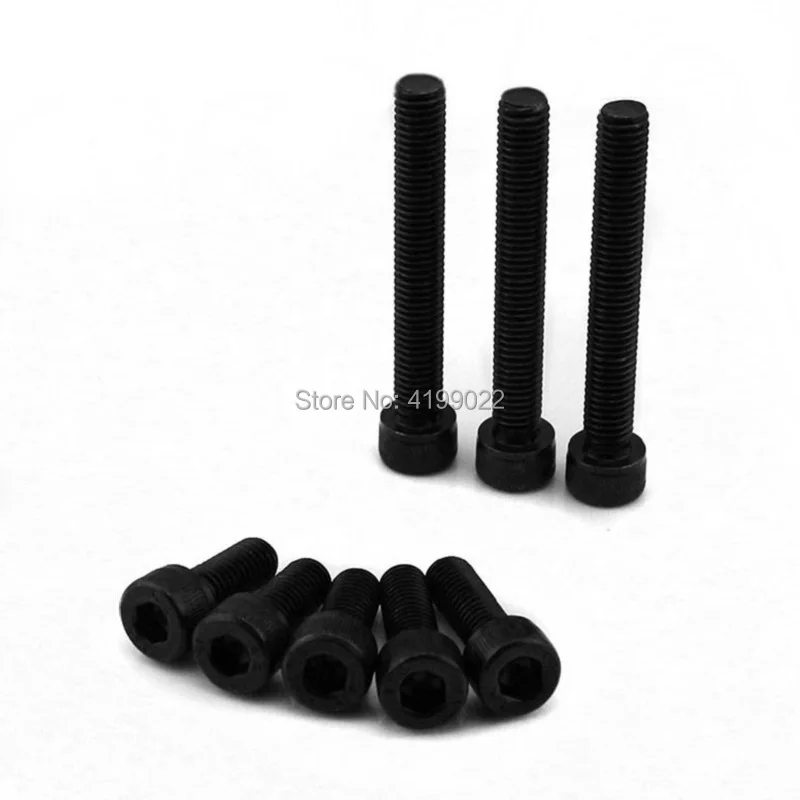 50Pcs M1.6 M2 M2.5 M3 M4 DIN912 Black Grade 12.9 Alloy Steel Hex Socket Head Cap Screw Metric Thread Bolts
50Pcs M1.6 M2 M2.5 M3 M4 DIN912 Black Grade 12.9 Alloy Steel Hex Socket Head Cap Screw Metric Thread Bolts