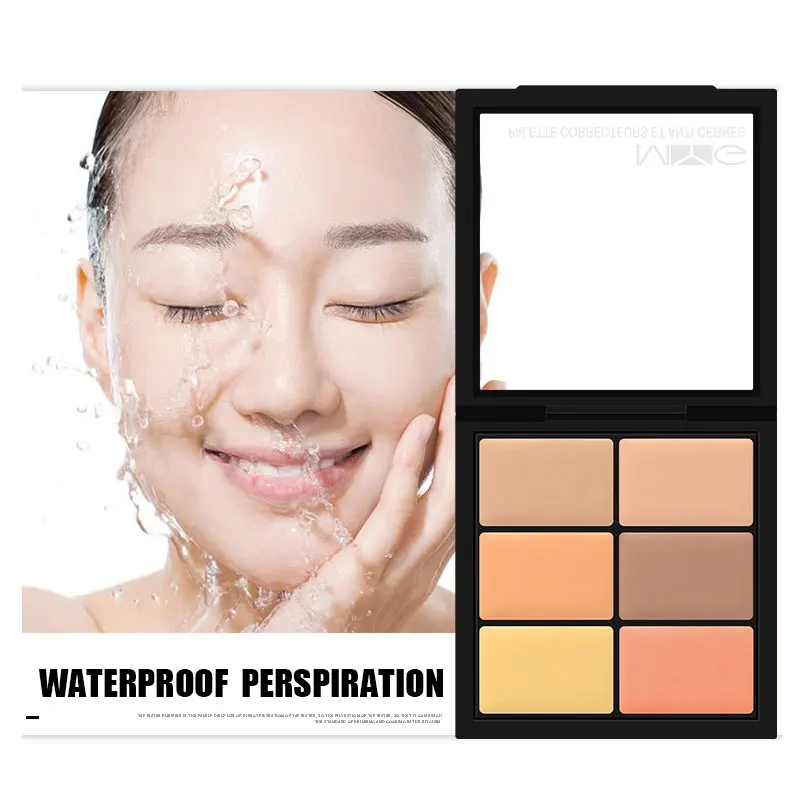MYG 6 colors top quality face cosmetic Natural Waterproof Cover spot concealer cream Make Up
MYG 6 colors top quality face cosmetic Natural Waterproof Cover spot concealer cream Make Up
