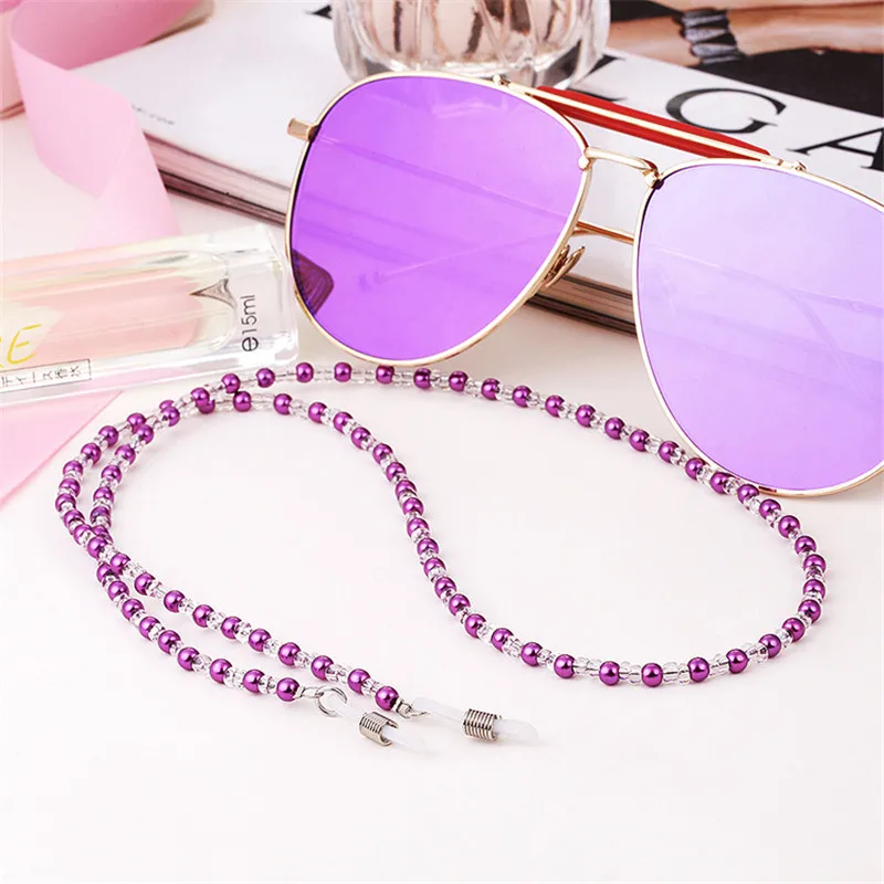 Glasses Chain Beaded Women Metal Sunglasses Eyeglass Hanging Anti-skid Plating Hold Straps Eyewear Retainer Jewelry Rope AG086
Glasses Chain Beaded Women Metal Sunglasses Eyeglass Hanging Anti-skid Plating Hold Straps Eyewear Retainer Jewelry Rope AG086