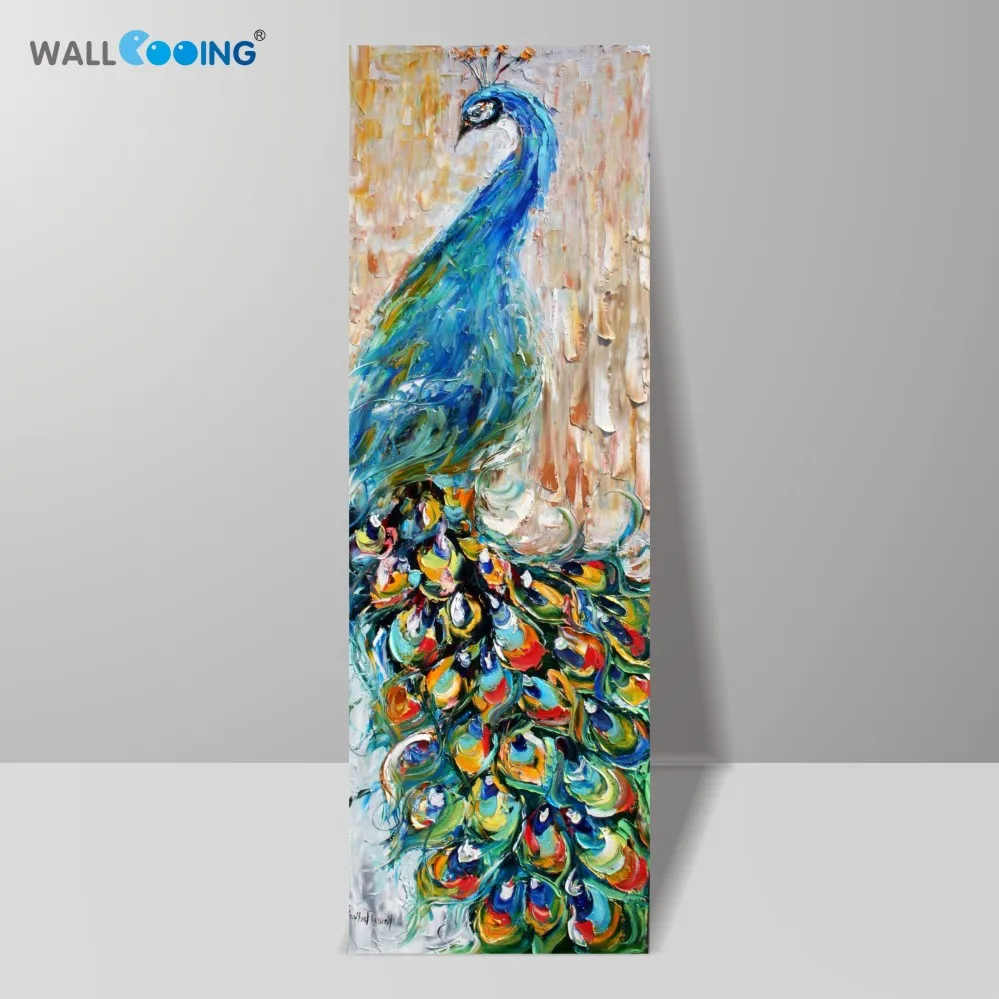 100% hand-painted oil canvas painting home decorative animal peacock Impressionist art on the walls and colorful living room
100% hand-painted oil canvas painting home decorative animal peacock Impressionist art on the walls and colorful living room