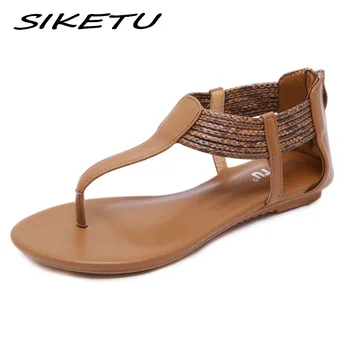 SIKETU 2019 Women Flat Retro Gladiator Sandals Shoes Woman Casual Flip Flop Boho Bohemia Beach Strap Sandals 35-42
SIKETU 2019 Women Flat Retro Gladiator Sandals Shoes Woman Casual Flip Flop Boho Bohemia Beach Strap Sandals 35-42