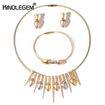 Kindlegem Italy Rose Gold Three Color Tone Jewellery Fashion Tassels Boho Pendant Earrings Bracelet Set For Women No Fade
Kindlegem Italy Rose Gold Three Color Tone Jewellery Fashion Tassels Boho Pendant Earrings Bracelet Set For Women No Fade