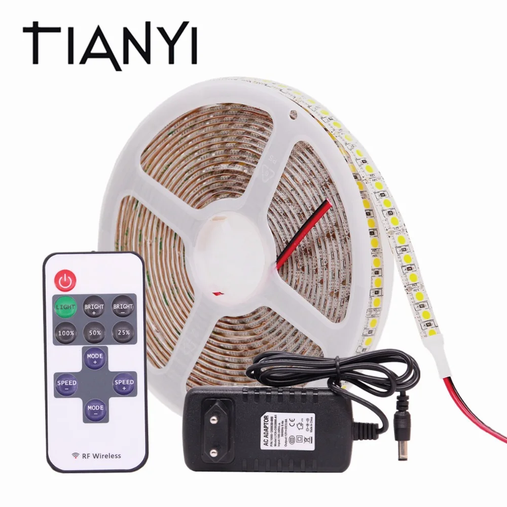 5050 RGB LED Strip Waterproof 5M 600LED DC 12V LED Light Strip Flexible Tape String Ribbon with Power and Remote Home Lighting
5050 RGB LED Strip Waterproof 5M 600LED DC 12V LED Light Strip Flexible Tape String Ribbon with Power and Remote Home Lighting