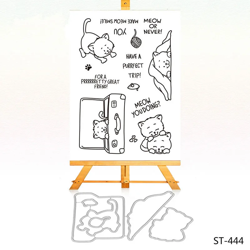 Metal Cutting Dies and Clear stamp Set for DIY Scrapbooking Photo Album Decoretive Embossing Stencial
Metal Cutting Dies and Clear stamp Set for DIY Scrapbooking Photo Album Decoretive Embossing Stencial