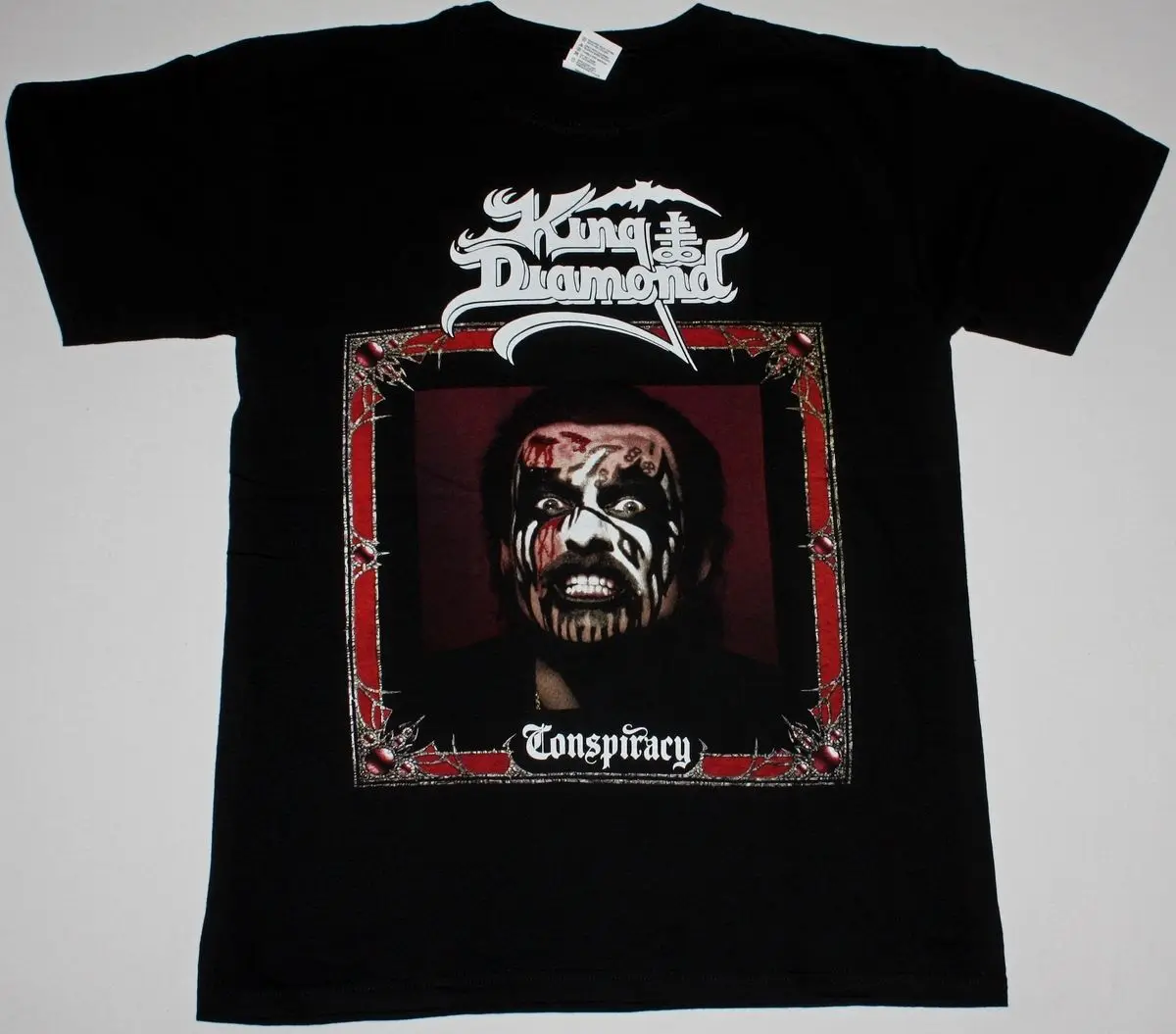 KING DIAMOND CONSPIRACY BLACK T SHIRT MERCYFUL FATE PORTRAIT HEAVY METAL Gift Print T-shirt,Hip Hop Tee Shirt,NEW ARRIVAL tees
KING DIAMOND CONSPIRACY BLACK T SHIRT MERCYFUL FATE PORTRAIT HEAVY METAL Gift Print T-shirt,Hip Hop Tee Shirt,NEW ARRIVAL tees