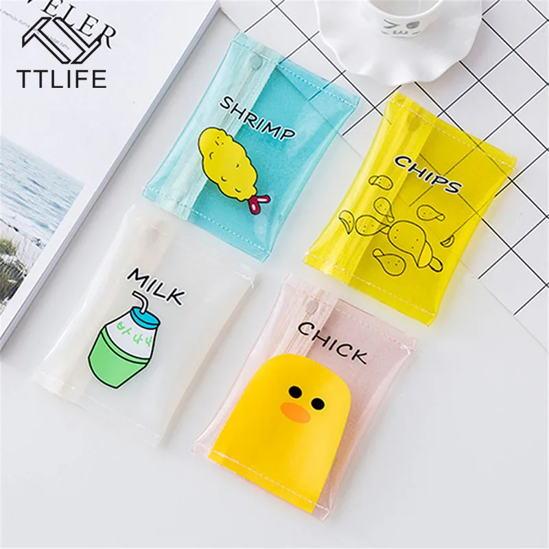 TTLIFE Cute Waterproof PVC Little Gift Small Coin Bag Purse Transparent Credit Card Key Coin Wallet Pouch Bag Women and Children
TTLIFE Cute Waterproof PVC Little Gift Small Coin Bag Purse Transparent Credit Card Key Coin Wallet Pouch Bag Women and Children