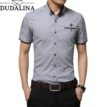 Dudalina 2020 Men shirt short sleeve Casual male shirt short sleeve male shirt office shirt spring summer style Solid
Dudalina 2020 Men shirt short sleeve Casual male shirt short sleeve male shirt office shirt spring summer style Solid