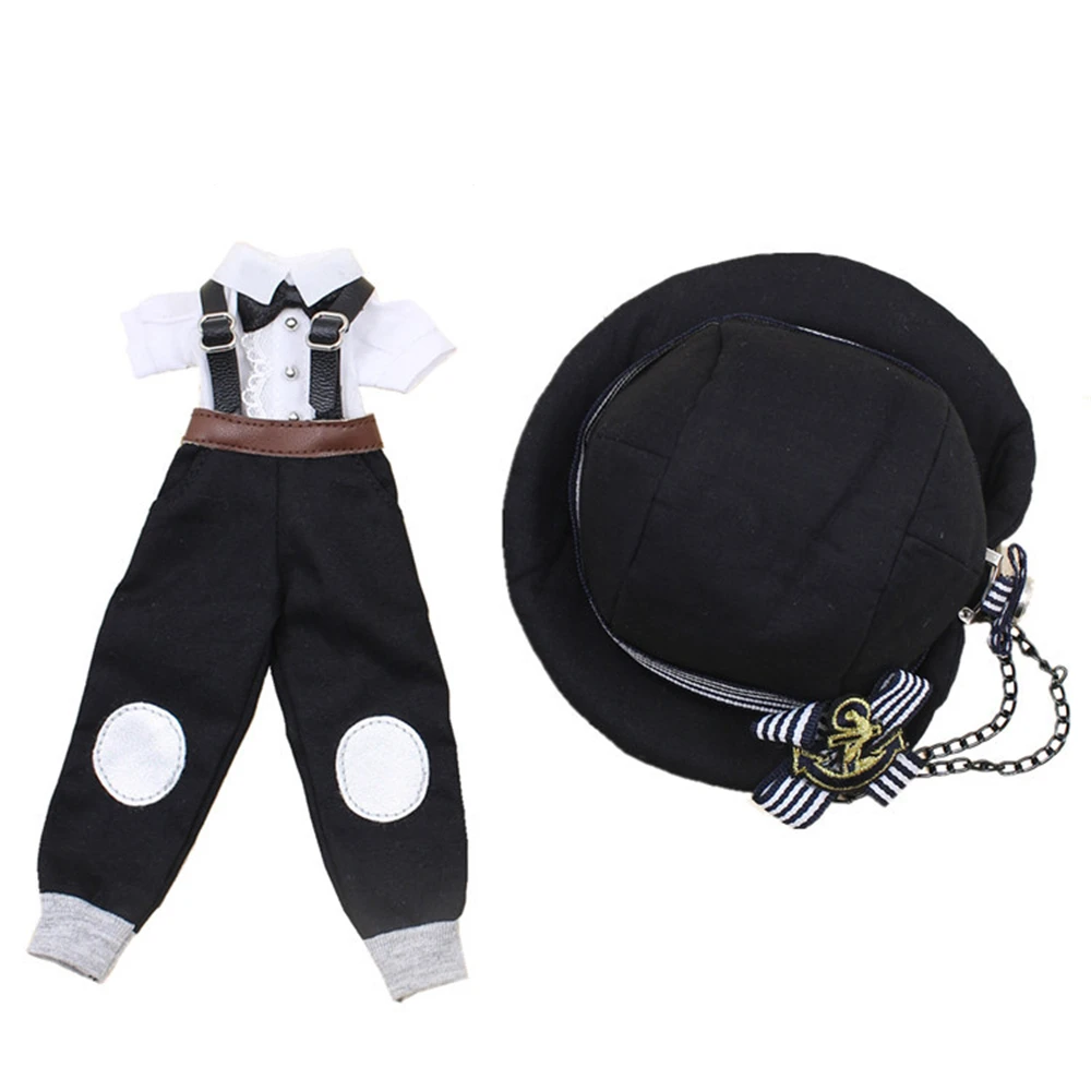 Clothes For 1/6 Blyth ICY Licca dolls Punk Style Including Hat and Clother high quality toy gift
Clothes For 1/6 Blyth ICY Licca dolls Punk Style Including Hat and Clother high quality toy gift