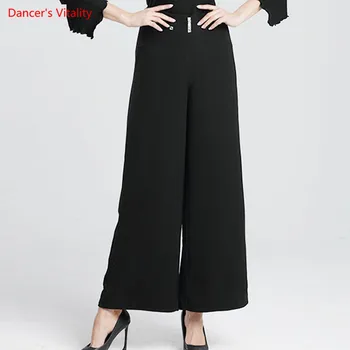 Hot Women's Dance Pants Professional Lady's Latin Dance Trousers Practice Performance Stage Pants Modern Ballroom Dance Costumes
Hot Women's Dance Pants Professional Lady's Latin Dance Trousers Practice Performance Stage Pants Modern Ballroom Dance Costumes