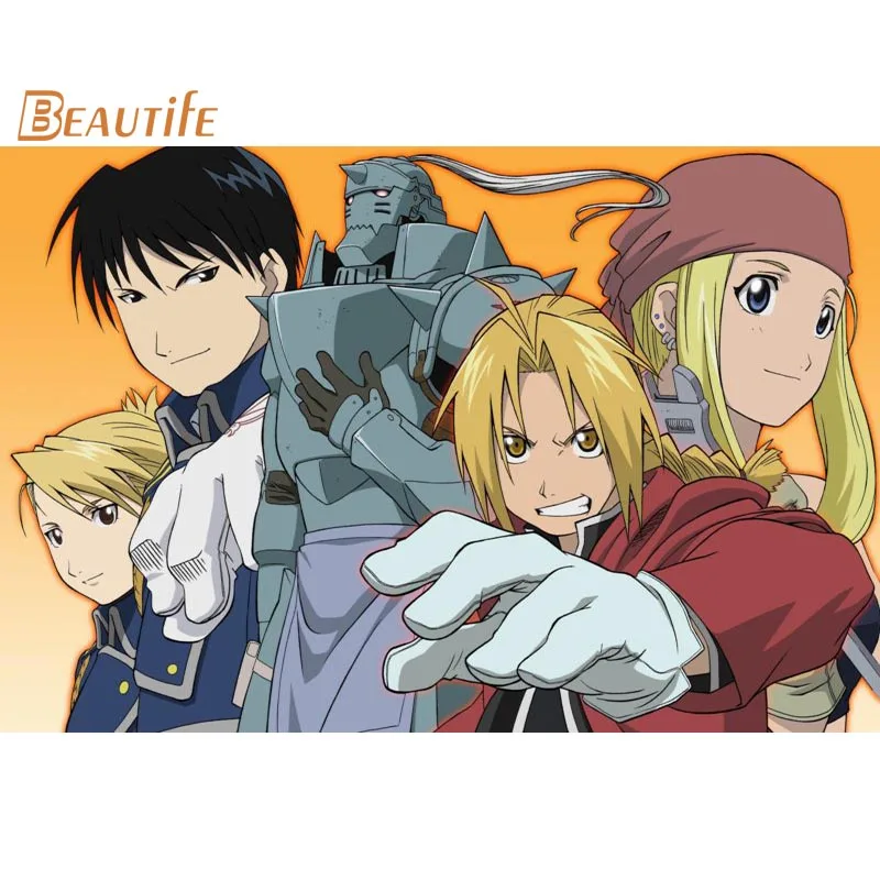 New Arrival Fullmetal Alchemist Poster Cloth Silk Poster Home Decoration Wall Art Fabric Poster Print 40X60cm.50X75cm,60X90cm
New Arrival Fullmetal Alchemist Poster Cloth Silk Poster Home Decoration Wall Art Fabric Poster Print 40X60cm.50X75cm,60X90cm