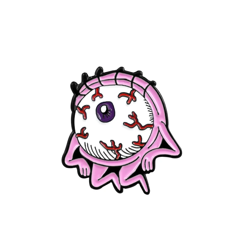 Bloodshot Long Eyelashes Eye Metal Enamel Brooch Work And Rest Keep Healthy Badges Pin Trendy Costume Jewelry Friends Gift
Bloodshot Long Eyelashes Eye Metal Enamel Brooch Work And Rest Keep Healthy Badges Pin Trendy Costume Jewelry Friends Gift