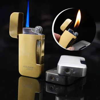 Two Flames Metal Torch Turbo Lighter Blue Flame Electronic Lighter Gas Lighter 1300C Mini Butane Lighted cigarettes Lighters
Two Flames Metal Torch Turbo Lighter Blue Flame Electronic Lighter Gas Lighter 1300C Mini Butane Lighted cigarettes Lighters