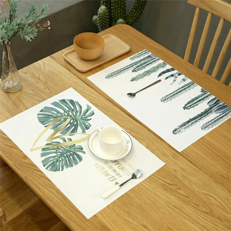 Home Geometry Placemat Linen Dining Insulation Kitchen Mat Clover Cotton Table Waterproof Oilproof Tea Table
Home Geometry Placemat Linen Dining Insulation Kitchen Mat Clover Cotton Table Waterproof Oilproof Tea Table