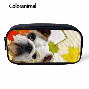 Coloranimal Pug Dog Cosmetic Case for Women Mini School Pen Holder Pet dog Print Pupils Mochilas Pencil Pouch Female Makeup Bag
Coloranimal Pug Dog Cosmetic Case for Women Mini School Pen Holder Pet dog Print Pupils Mochilas Pencil Pouch Female Makeup Bag